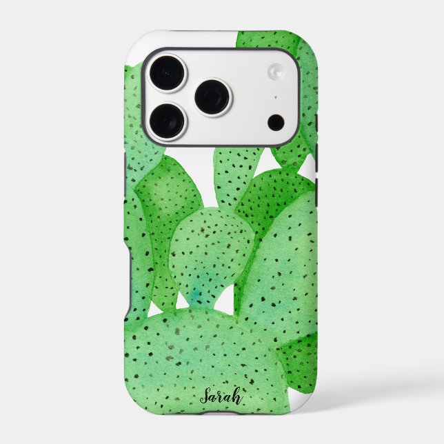 Prickly Pear Cactus Script Personalised (Back)