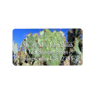 Prickly Pear Hearts Label