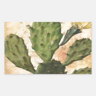Prickly Pear Rectangular Sticker