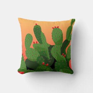 Prickly Pear Sunset Pillow