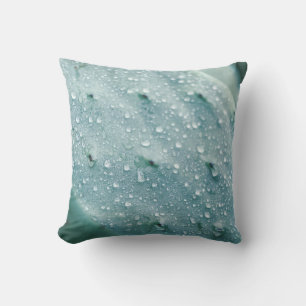Prickly Pear Texture Pale Green Cushion