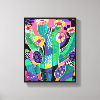 Prickly Pop Canvas Print