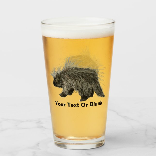 Prickly Porky - Back Off Glass (Front Filled)