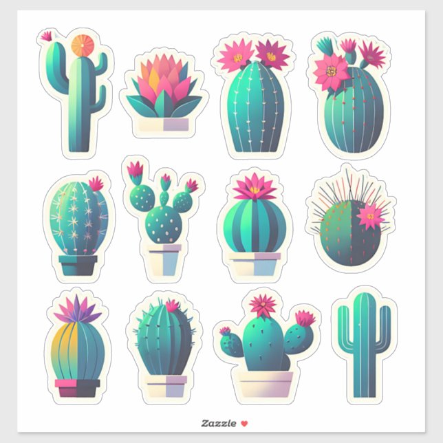 "Prickly & Pretty – Cactus Collection" (Sheet)