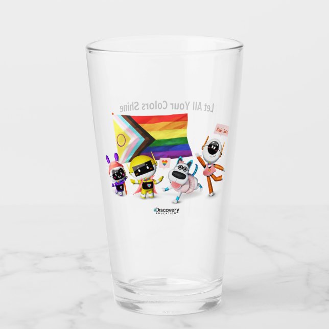 Pride 2024 - Glass Tumbler (Front)