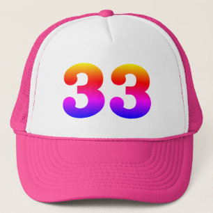 Pride "33" trucker hat