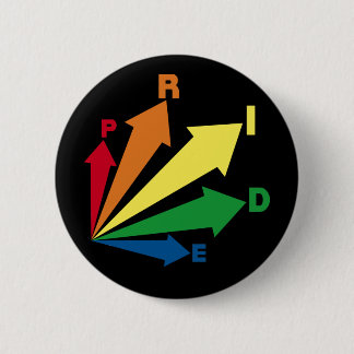 pride 6 cm round badge