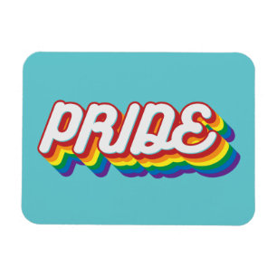 Pride   70's Style Magnet