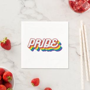 Pride   70's Style Napkin