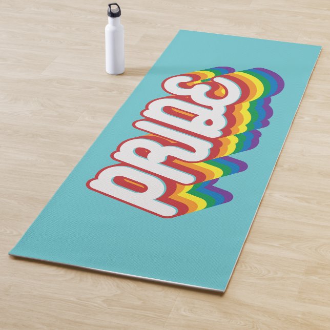 Pride | 70's Style Yoga Mat (In Situ)