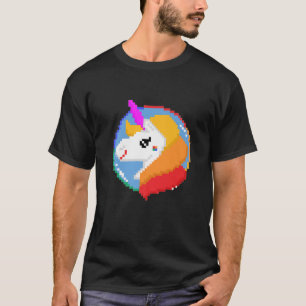 Pride 8-Bit Unicorn Rainbow Graphic Tees LGBT Equa