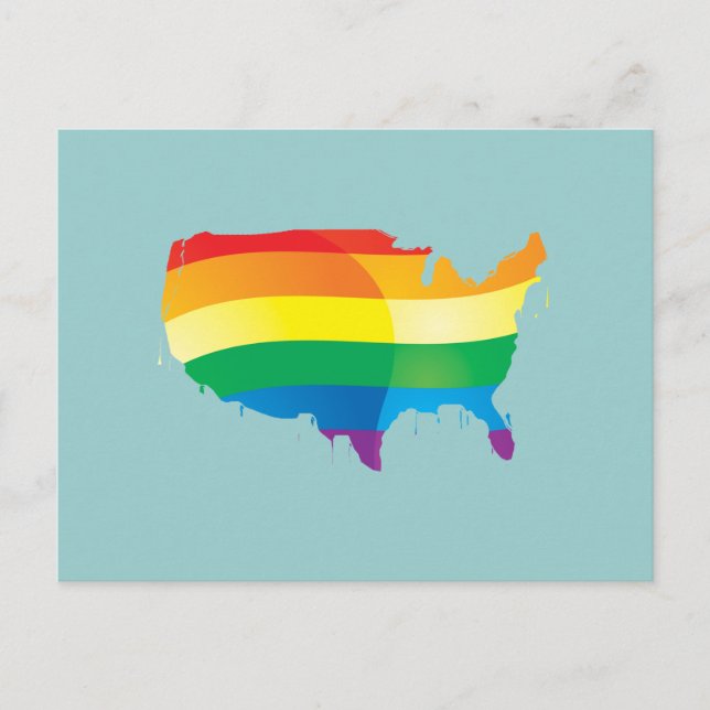 PRIDE AMERICA POSTCARD (Front)