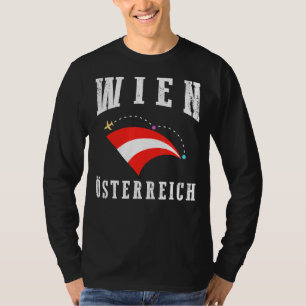Pride And Heritage Vienna Austria Flag Wien Oste T-Shirt