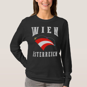 Pride And Heritage Vienna Austria Flag Wien Oste T-Shirt