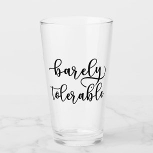 Pride And Prejudice - Barely Tolerable I Glass