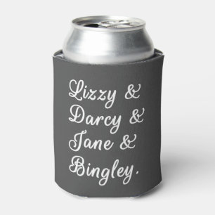 Pride and Prejudice Couples II Can Cooler