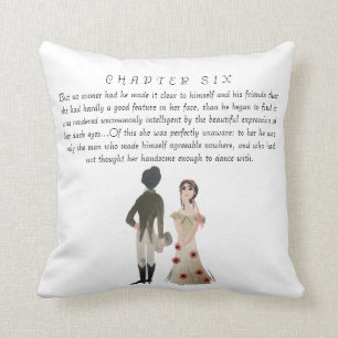 Pride and Prejudice Cushion