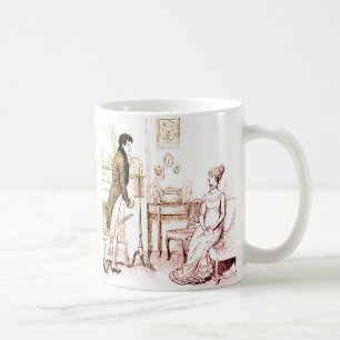 Pride and Prejudice Darcy Love Confession Coffee Mug
