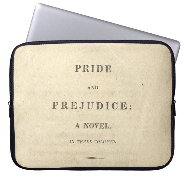 Pride and Prejudice First Edition Neoprene Cover (Front)