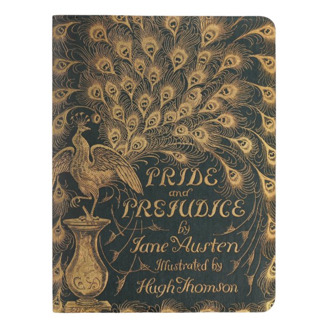 Pride and Prejudice Jane Austen (1894) Extra Large Moleskine Notebook (Front)