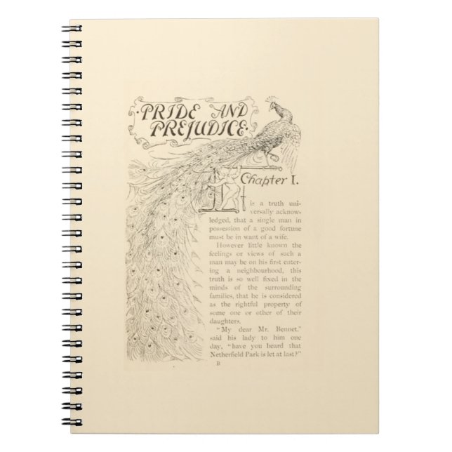 Pride and Prejudice Journal (Front)