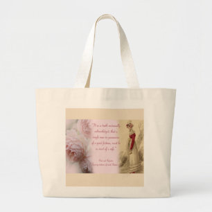 Pride and Prejudice Large Tote Bag