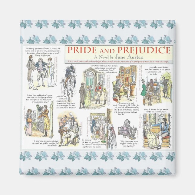 Pride and Prejudice Magnet (Front)