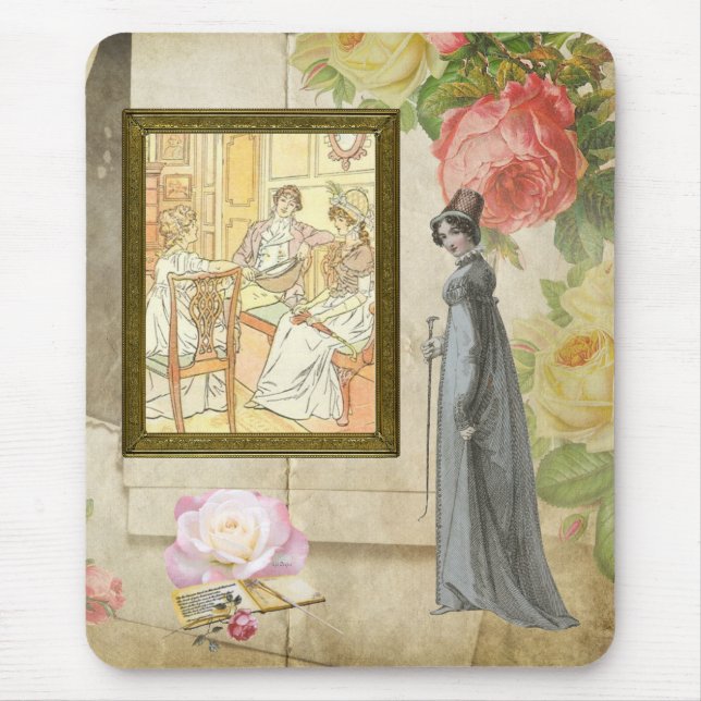 Pride and Prejudice Mouse Mat (Front)