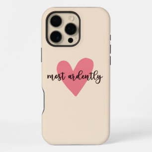 Pride And Prejudice Mr. Darcy - Most Ardently V iPhone 16 Pro Max Case