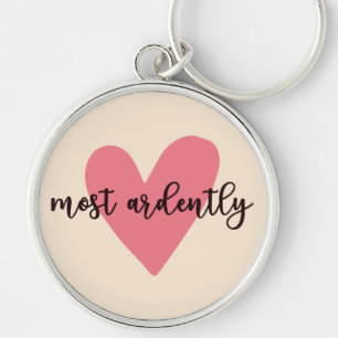 Pride And Prejudice Mr. Darcy - Most Ardently V Key Ring