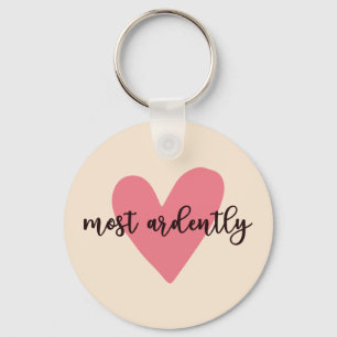 Pride And Prejudice Mr. Darcy - Most Ardently V Key Ring