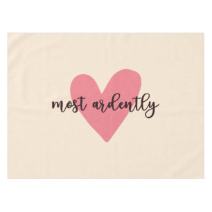 Pride And Prejudice Mr. Darcy - Most Ardently V Tablecloth