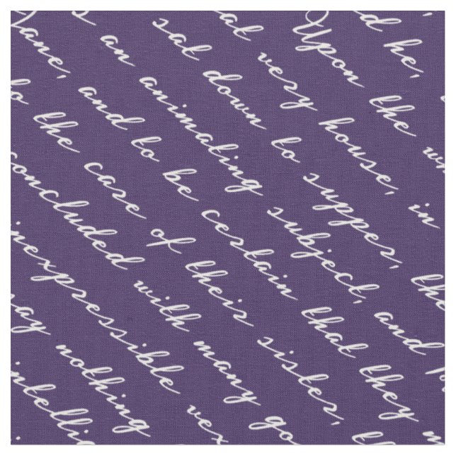 Pride and Prejudice Netherfield Ball Fabric (Close Up)