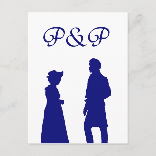 Pride and Prejudice Postcard (Front)