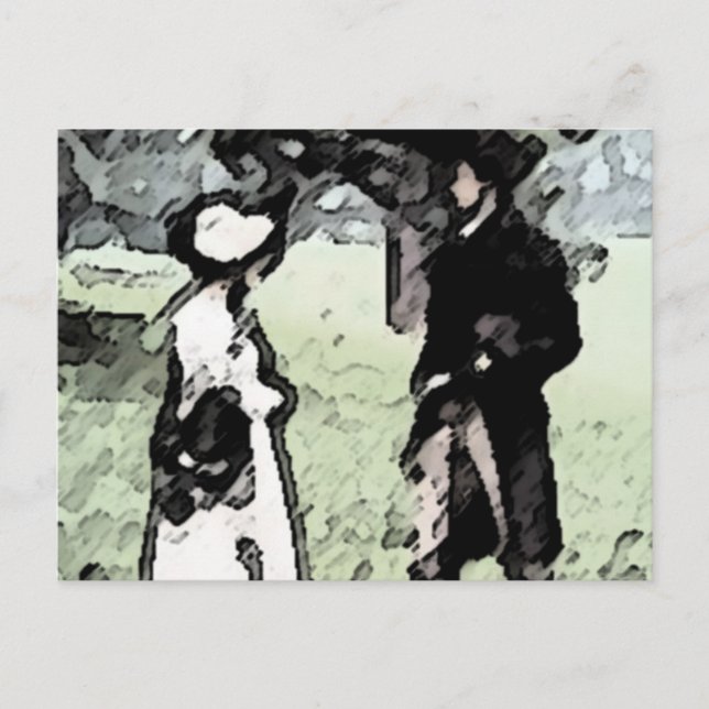 Pride and Prejudice Postcard (Front)