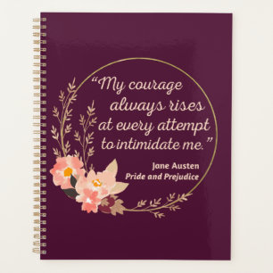 Pride and Prejudice Quote I - Cute Style Planner