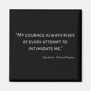 Pride and Prejudice Quote I Magnet