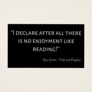 Pride and Prejudice Quote III