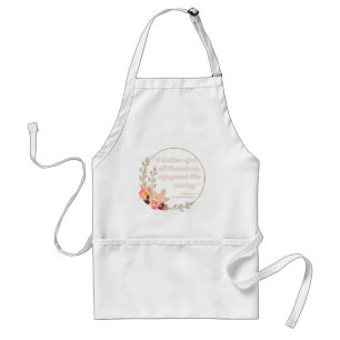 Pride and Prejudice Quote III - Cute Style Standard Apron