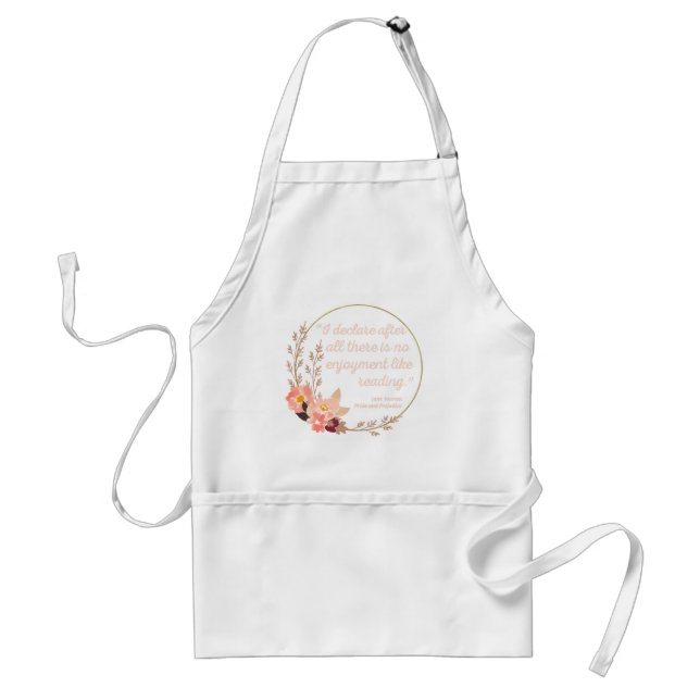 Pride and Prejudice Quote III - Cute Style Standard Apron (Front)