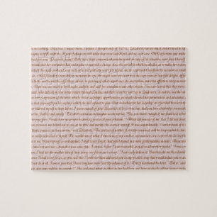 Pride and Prejudice Quote Jigsaw Puzzle