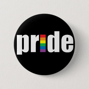 Pride Black Button