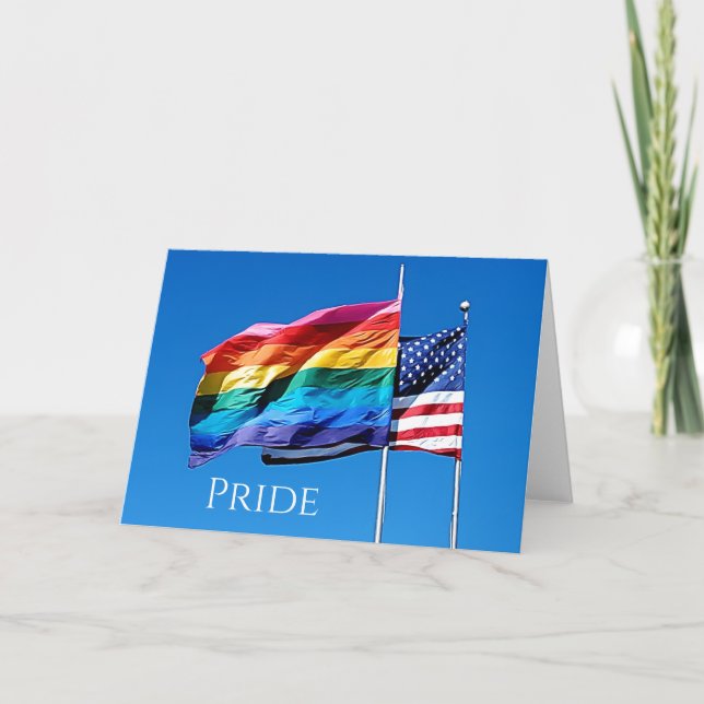 'Pride' Blank Note Card (Front)