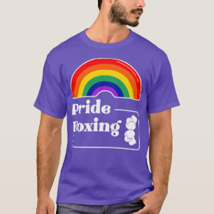 Pride Boxing LGBTQIA Gay T-Shirt