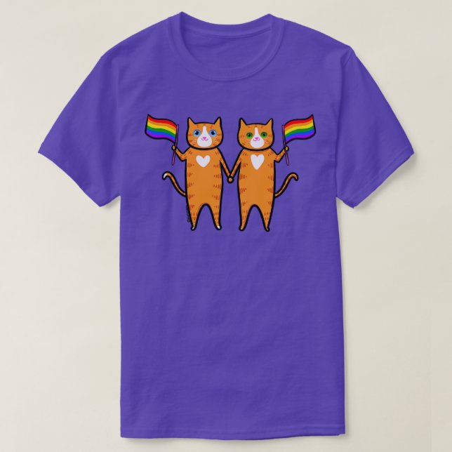 Pride Cats T-Shirt (Design Front)