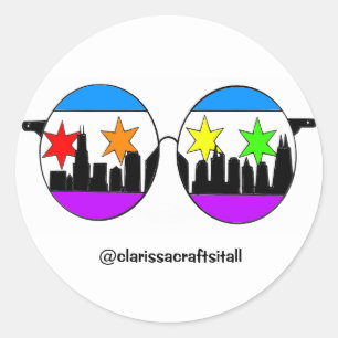 pride chicaGOggles sticker
