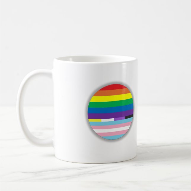 Pride Circle Coffee Mug (Left)