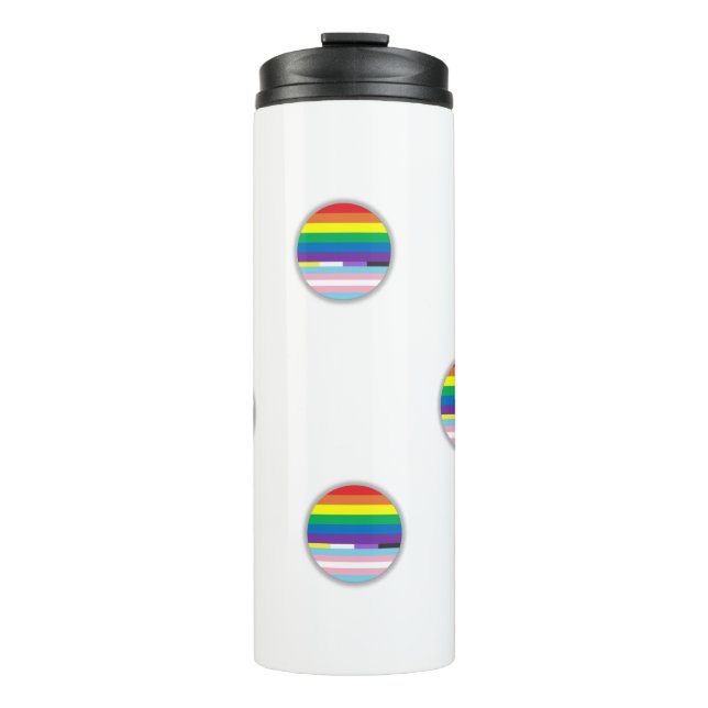 Pride Circle Thermal Tumbler (Front)