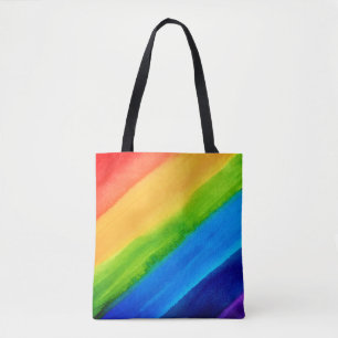 Pride Colourful Rainbow Tote Bag