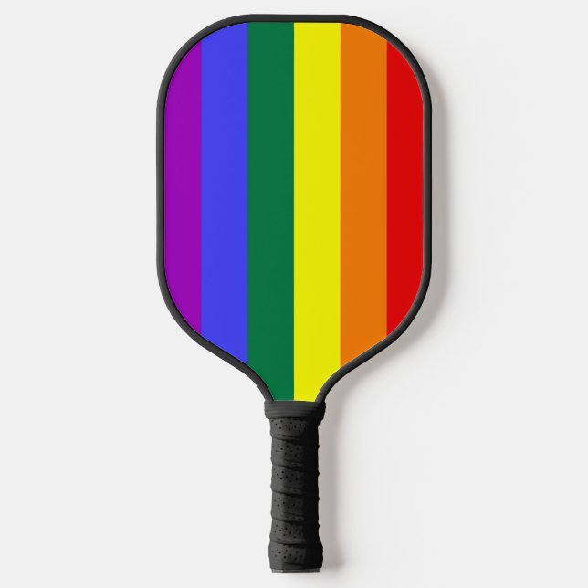 Pride Colours Pickleball Paddle (Front)